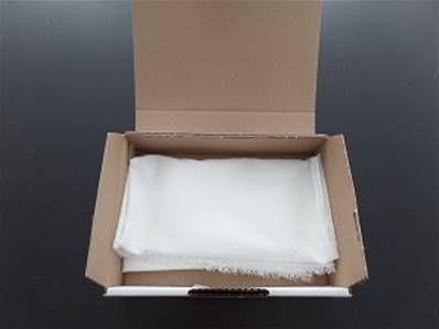 ISO 105 F04 Polyester, largeur 102cm - (paquet de 1m)
