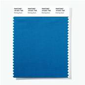 19-4231 TSX Evening Azure - Polyester Swatch Card