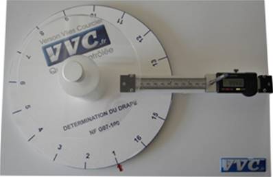 Drapéomètre - Selon NF G07 109, Version améliorée