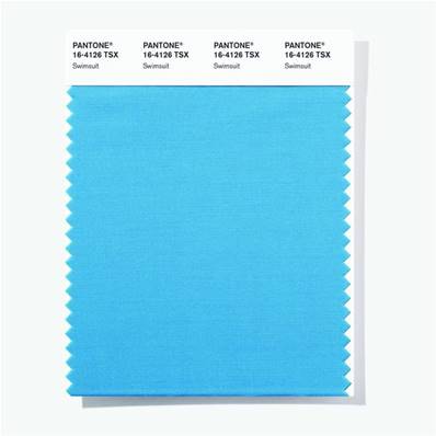 16-4126 TSX Swimsuit - Polyester Swatch Card