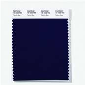 19-4032 TSX Fathom Blue - Polyester Swatch Card
