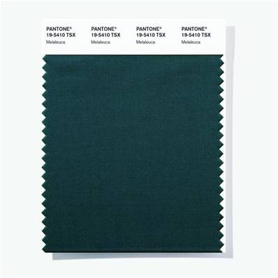 19-5410 TSX Melaleuca - Polyester Swatch Card