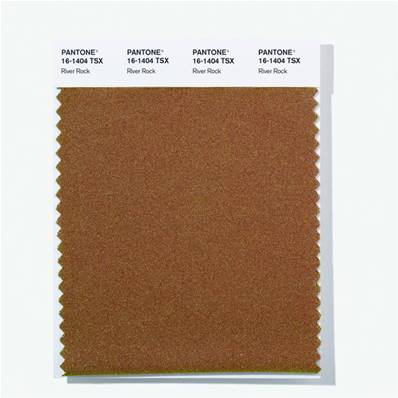 16-1404 TSX River Rock - Polyester Swatch Card