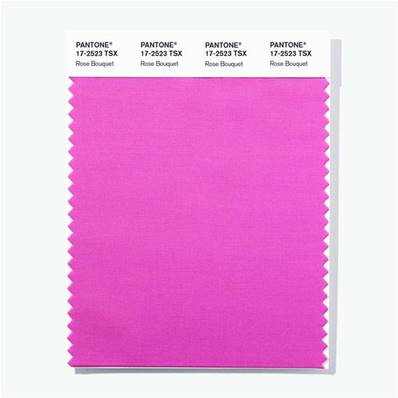17-2523 TSX Rose Bouquet - Polyester Swatch Card