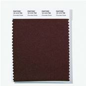 19-1410 TSX Chocolate Drizzle - Polyester Swatch Card
