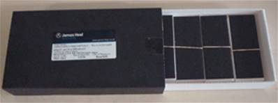 Coton Limbric 10x4cm - Bords droits (500 pcs)