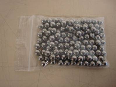 Billes en inox pour gyrowash diam 6 mm paquet de 100