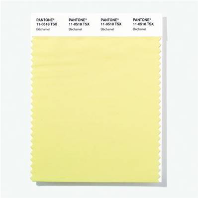 11-0518 TSX Béchamel - Polyester Swatch Card